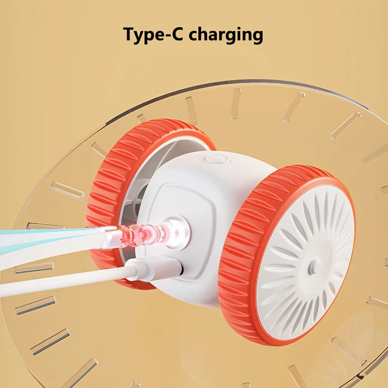 Cat Boredom Automatic Cat Toy Self-entertainment Artifact Resistant Bite Intelligent Sports Cat Toy Electric Exercise