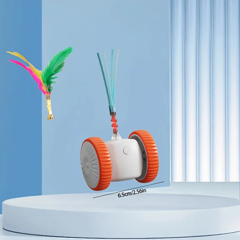 Cat Boredom Automatic Cat Toy Self-entertainment Artifact Resistant Bite Intelligent Sports Cat Toy Electric Exercise