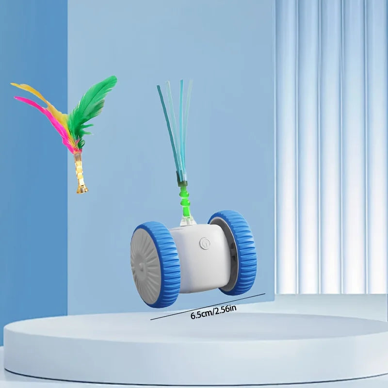 Cat Boredom Automatic Cat Toy Self-entertainment Artifact Resistant Bite Intelligent Sports Cat Toy Electric Exercise