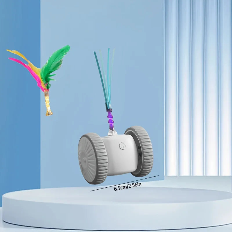 Cat Boredom Automatic Cat Toy Self-entertainment Artifact Resistant Bite Intelligent Sports Cat Toy Electric Exercise