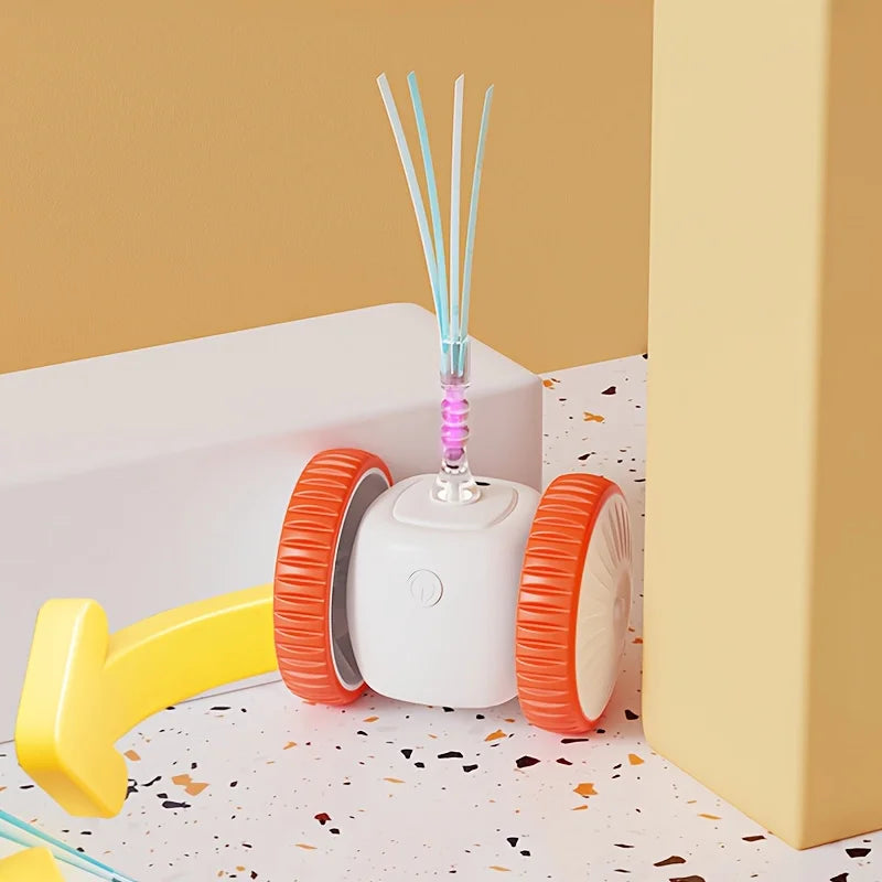 Cat Boredom Automatic Cat Toy Self-entertainment Artifact Resistant Bite Intelligent Sports Cat Toy Electric Exercise